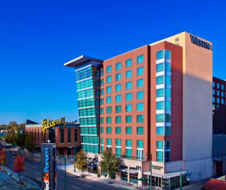 Westin Memphis Beale St Exterior